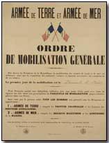 afisz francuskiej mobilizacji